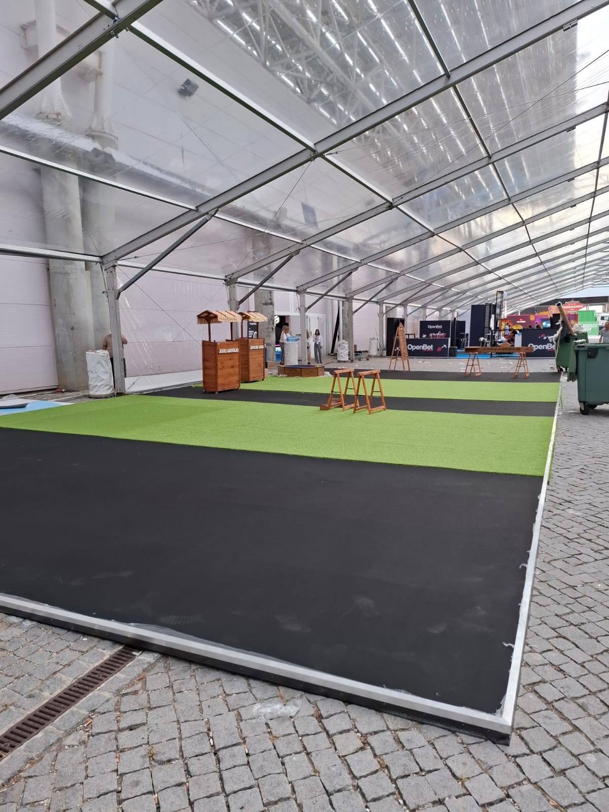 Cuánto se tarda en montar un stand