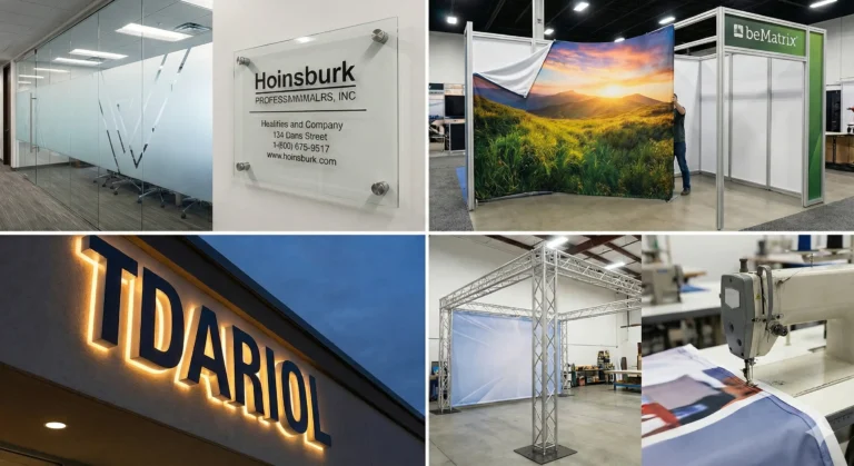 Las 10 tendencias en rotulación para ferias en 2026