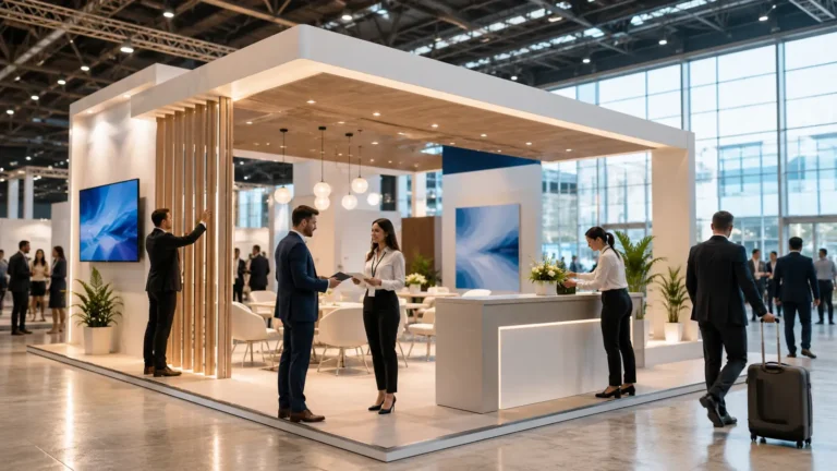 Montaje de stands para congresos internacionales