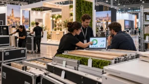 KPIs de reutilización para una gira de ferias en España