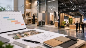 Plazos de fabricación de stands: calendario realista para ferias internacionales